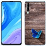 Pouzdro mmCase Gelové Honor 9X Pro - modrý motýl 1 – Zbozi.Blesk.cz