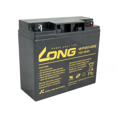 Long 12V 20Ah DeepCycle AGM F3 WP20-12IE PBLO-12V020-F3AD – Zboží Mobilmania