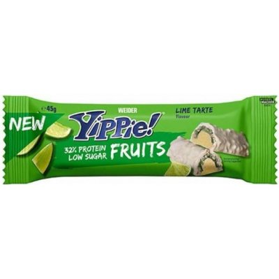 Weider Yippie Protein Bar, 45 g – Zbozi.Blesk.cz