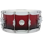 PDP 14" x 6,5" Concept Maple Red to Black Fade Lacquer – Zboží Dáma