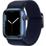 Spigen Lite Fit nylonový řemínek pro Apple Watch 45mm / 44mm / 42mm - námořně modrý AMP02287 – Sleviste.cz
