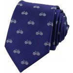 Pánská kravata Jízdní Kola modrá – Zboží Mobilmania