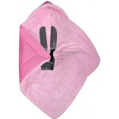 Duet baby dětská deka do autosedačky růžová oteplená – Hledejceny.cz