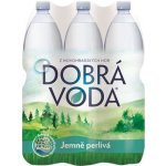 Dobrá voda jemně perlivá 6 x 1,5l – Sleviste.cz