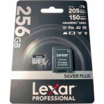 Lexar microSDXC Professional Silver Plus 256GB LMSSIPL256G-BNANG – Hledejceny.cz