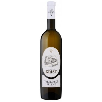 Vinařství Krist Veltlínské zelené bílé 2017 11,5% 0,75 l (holá láhev) – Hledejceny.cz