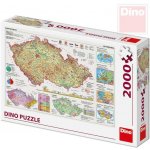 Dino Mapy České Republiky 2000 dílků – Hledejceny.cz