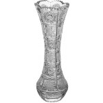 PB CRYSTAL Bohemia Crystal váza na květiny - píšťala 88350/255mm. Bohatý brus Klasik. – Hledejceny.cz