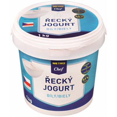Metro Chef Jogurt řecký bílý 0 % tuku 1 kg