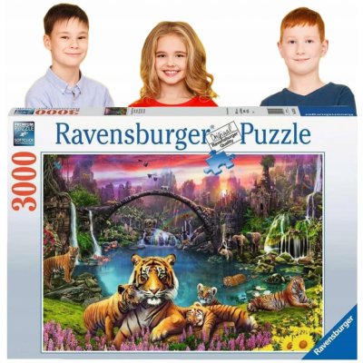 Ravensburger 4DIVOKÁ PŘÍRODA S KVĚTINAMI 3000 dílků – Hledejceny.cz