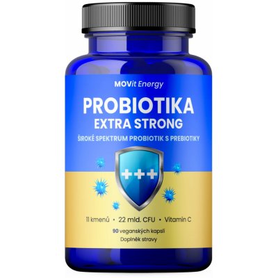 MOVit Energy probiotika EXTRA STRONG 90 kapslí – Sleviste.cz