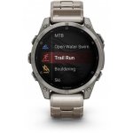 Garmin Fenix 8 AMOLED 47mm Sapphire Graphite Titanium Strap 010-02904-40 – Zboží Živě