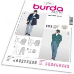 Střih Burda 2767 - Pánský frak / oblek z roku 1848 – Zboží Dáma