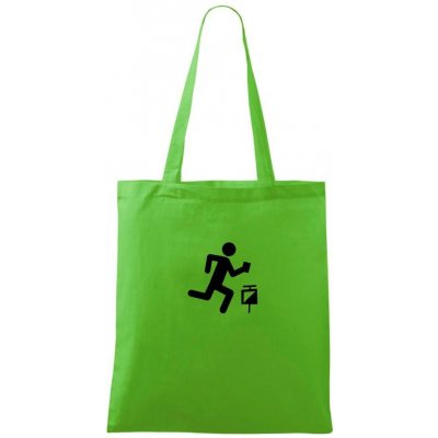 Taška malá 42x38 cm, Orientační běh muž-žena, Apple Green – Zboží Mobilmania