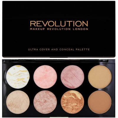Makeup Revolution London Ultra Blush Palette tvářenka Golden Sugar 2 13 g