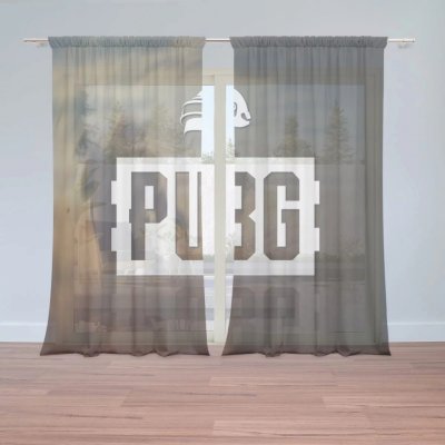 Záclony PUBG Vojáci: 2 ks - 150x250 cm - Sablio – Hledejceny.cz