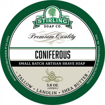 Stirling Soap Coniferous mýdlo na holení 170 g