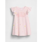 GAP Baby šaty s logem Růžová – Sleviste.cz