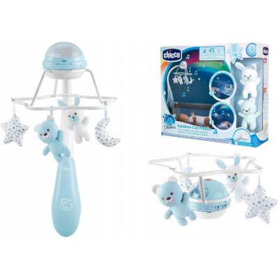 Chicco Duhový kolotoč 3v1 modrý – Hledejceny.cz