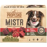 Propesko Mistr Filetky s hovězím a zvěřinou v omáčce 12 x 85 g – Zboží Mobilmania