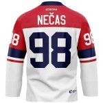 CCM Fandres replica Dres české hokejové reprezentace Martin Nečas #98 2026 bílý – Zboží Mobilmania