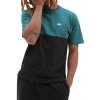 Pánské Tričko Vans tričko Colorblock Tee Black/Deep Teal