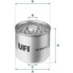 Palivový filtr UFI 24.360.00 2436000 – Hledejceny.cz