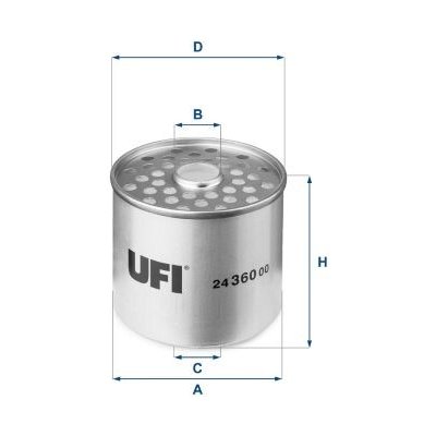 Palivový filtr UFI 24.360.00 2436000 – Zbozi.Blesk.cz