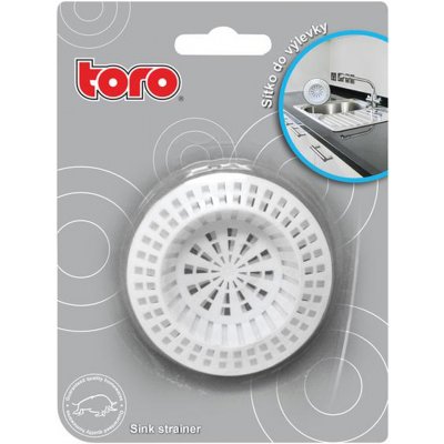 TORO Sítko plastové do výlevky 2 ks, průměr 7 cm – Zbozi.Blesk.cz