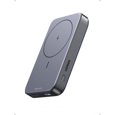 UGREEN 10000mAh Mini Powerbank Wireless 20W with MagSafe grey | Zboží Auto
