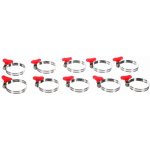 Hadicová spona s motýlkem MECHANIC CONNECT 32-44mm, 10ks SIXTOL – Zboží Mobilmania