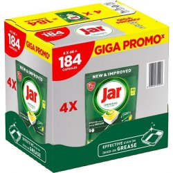 Prostředek do myčky Jar Original kapsle Lemon 184 ks