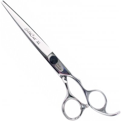 Olivia Garden SilkCut Barber Shear XL 7-0extra dlouhé kadeřnické nůžky na vlasy – Zboží Mobilmania