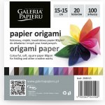 Galeria Papieru origami papír barevný 15x15cm 100ks – Zboží Dáma