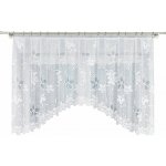 MyBestHome Dekorační oblouková krátká záclona na žabky RENATA 110 bílá 250 × 110 cm – Zboží Dáma MyBestHome Dekorační oblouková krátká záclona na žabky RENATA 110 bílá 250 × 110 cm – Zboží Dáma