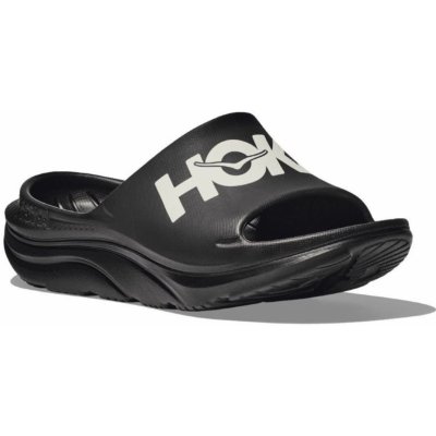 Hoka Ora Athletic Slide 1155154 black/white – Zboží Dáma