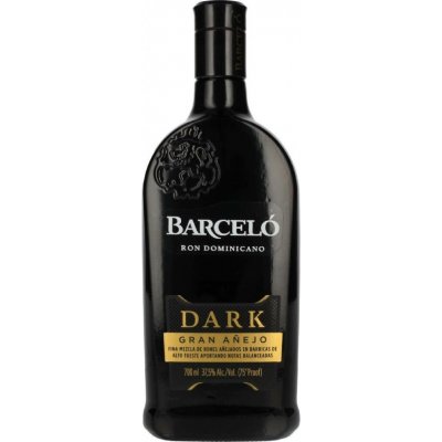 Ron Barceló Dark Gran Anejo Rum 37,5% 0,7 l (holá láhev) – Sleviste.cz