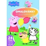 Jiri Models Omalovánky A4 se samolepkami Prasátko Peppa – Sleviste.cz