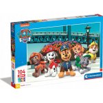 CLEMENTONI Tlapková patrola 2 MAXI 104 dílků – Sleviste.cz
