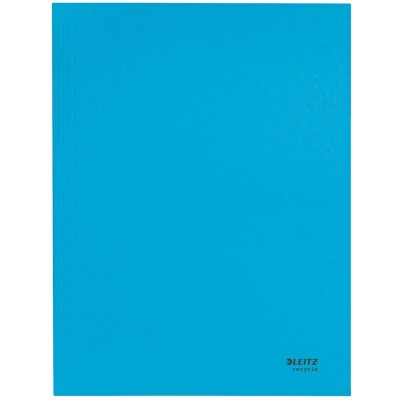 Leitz recycle A4 Papírové desky s chlopněmi ekologické modré 1 ks – Zbozi.Blesk.cz