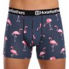 Boxerky, trenky, slipy, tanga Horsefeathers pánské boxerky Sidney Flamingos (AM164M)