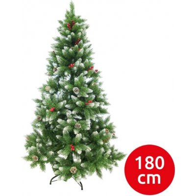 Eurolamp Vánoční stromek SNOWY 180 cm borovice EU0207 – Hledejceny.cz