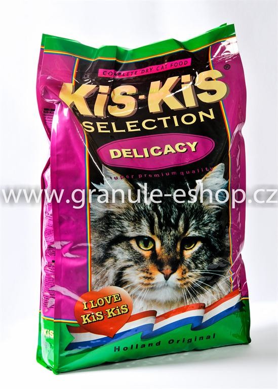 KiS-KiS Granule pro kočky Delicacy 7,5 kg