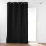 douceur d'intérieur Černý termo závěs z mikrovlákna 135x260 cm Micropolar – douceur d'intérieur – Hledejceny.cz