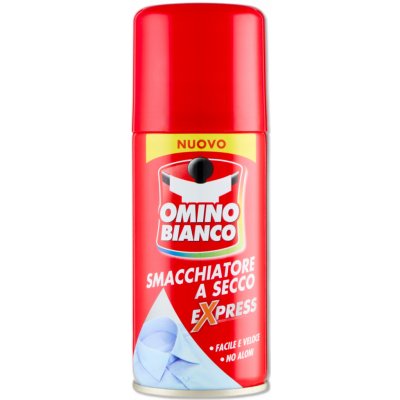 Omino Bianco Smacchiatore a Secco Express suchý odstraňovač skvrn z tkanin ve spreji 125 ml – HobbyKompas.cz
