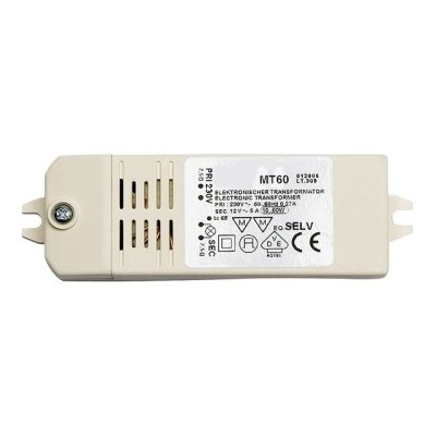 Elektronický transformátor QLT MT60 20-60W 12VAC IP40 – Sleviste.cz
