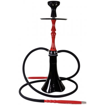 SHISTAR Shisha "Cairo" schwarz/rot 2er/65 cm – Hledejceny.cz