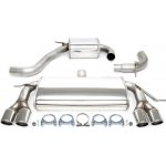 TA Technix sportovní nerezový duplex výfuk VW Golf VI htb (1L, 08-13) kromě 4Motion, 2x 80 mm rovná nerezová koncovka s pertlem pro obě strany – Hledejceny.cz