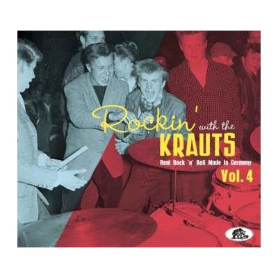 Various - Rockin' With The Krauts - Real Rock 'N' Roll Made In Germany Vol. 4 DIGI CD – Zbozi.Blesk.cz