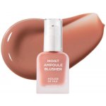 House of Hur Moist Ampoule Blusher Nude Beige Hydratační tekutá tvářenka 20 ml – Zboží Dáma
